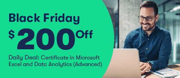 600x260 Email image Certificate in Microsoft Excel and Data Analytics Advanced